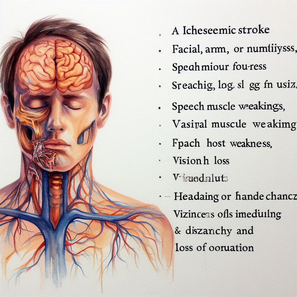 허혈성 뇌졸중, 증상, 조기 발견, 대처 전략, 응급 상황, 치료, 재활