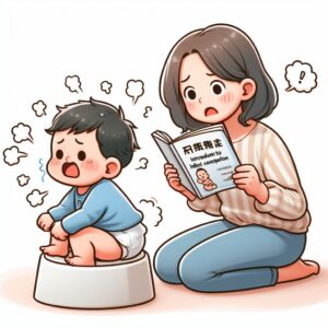 유아 변비에 대한 소개