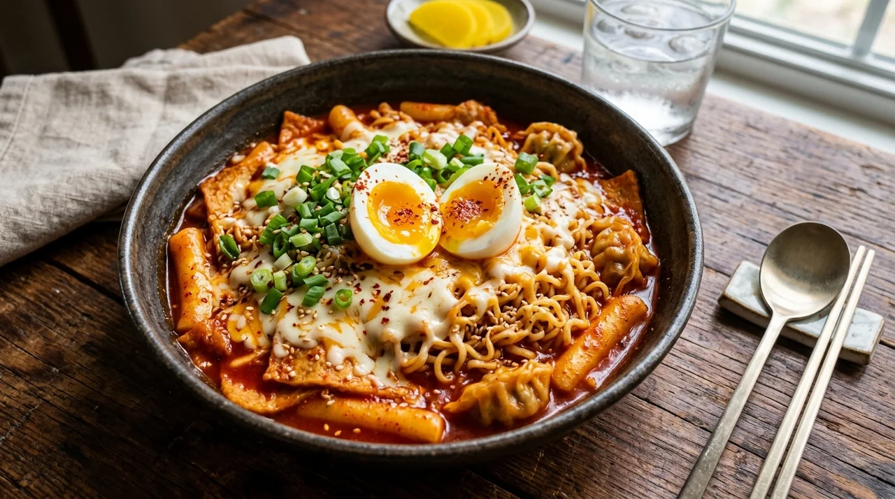 왕뚜껑 라볶이 더 맛있게 먹는 법, 토핑 추가 꿀팁 대공개