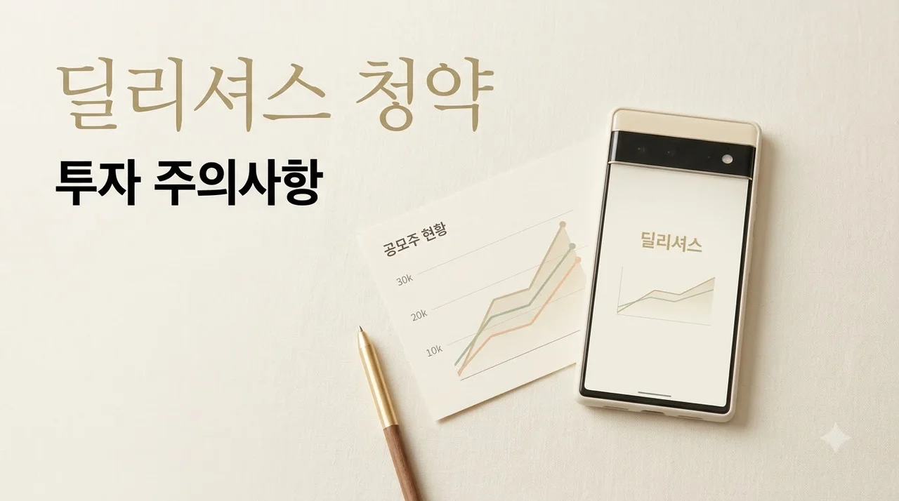 딜리셔스 공모주 청약 정보와 수요예측 분석: 7,000원 확정